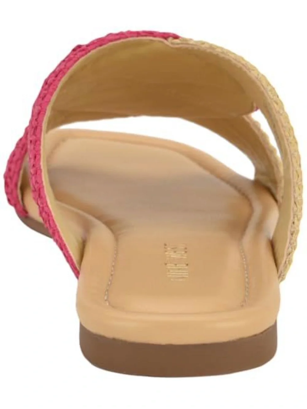 Nine West Women's Quara Sandal, Light Natural/Pink 111, Size 9.5- new in box